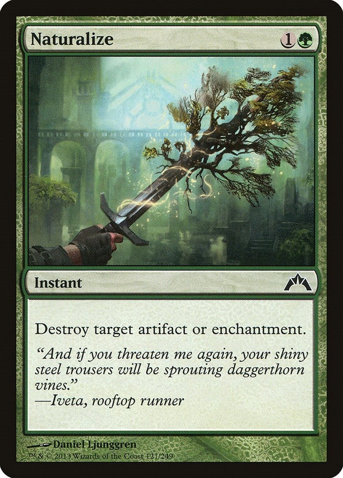 Image for Naturalize (127) (Gatecrash) - Magic: The Gathering
