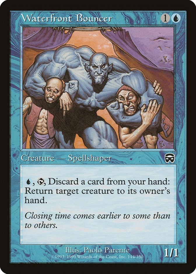 Image for Waterfront Bouncer (114) (Mercadian Masques) - Magic: The Gathering