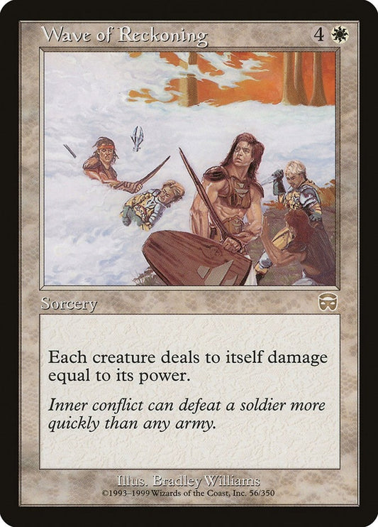 Image for Wave of Reckoning (56) (Mercadian Masques) - Magic: The Gathering