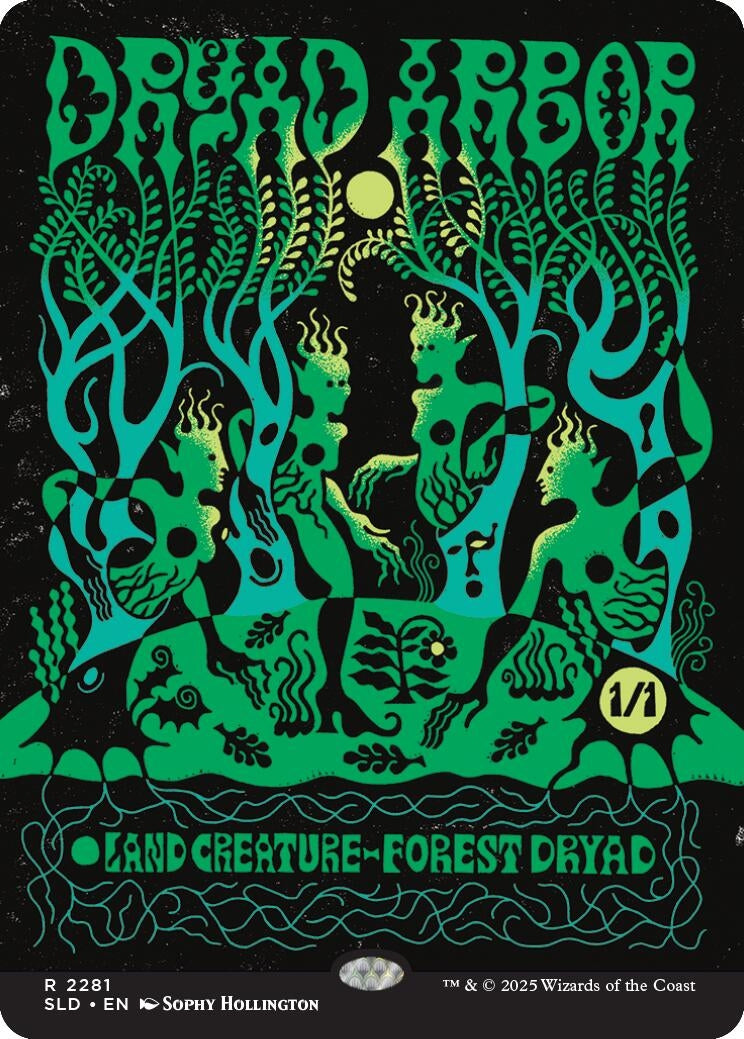 Image for Dryad Arbor (2281) (Secret Lair Drop Series) - Magic: The Gathering