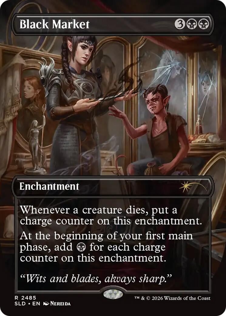 Image for Black Market (2485) (2485) (Secret Lair Drop Series) - Magic: The Gathering