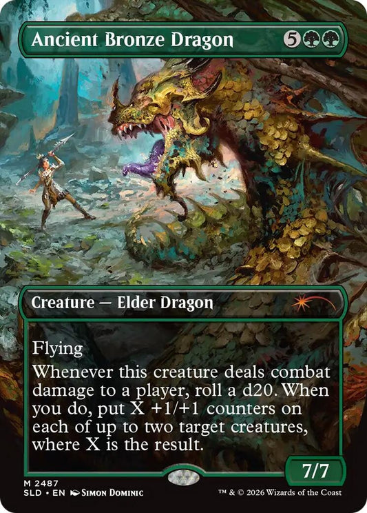 Image for Ancient Bronze Dragon (2487) (Secret Lair Drop Series) - Magic: The Gathering