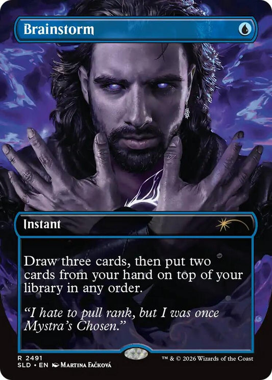 Image for Brainstorm (2491) (2491) (Secret Lair Drop Series) - Magic: The Gathering
