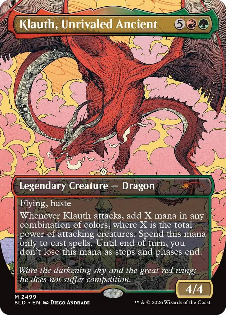 Image for Klauth, Unrivaled Ancient (2499) (Secret Lair Drop Series) - Magic: The Gathering