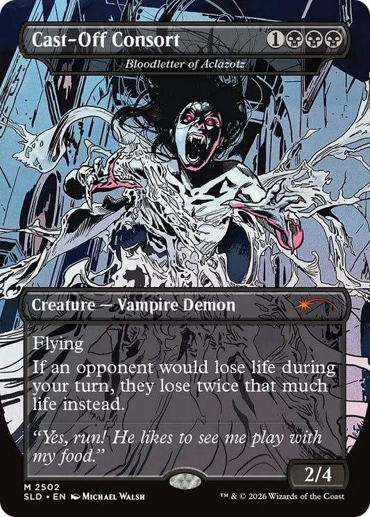 Image for Cast-Off Consort - Bloodletter of Aclazotz (2502) (Secret Lair Drop Series) - Magic: The Gathering