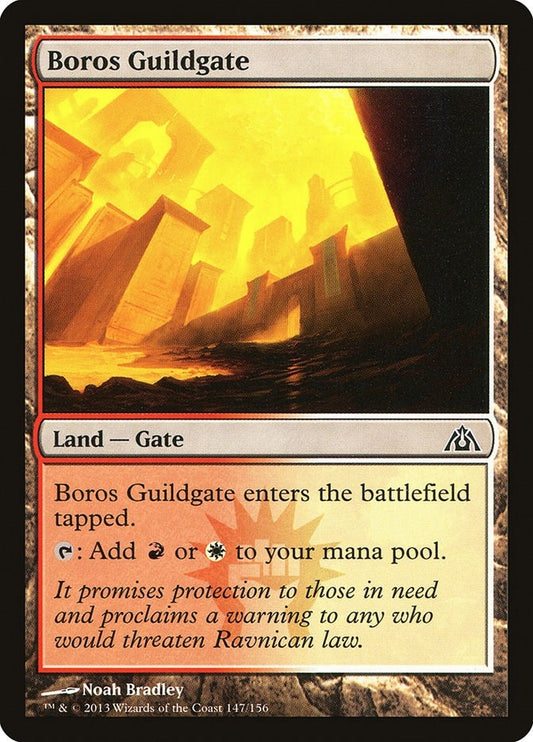 Image for Boros Guildgate (147) (Dragon's Maze) - Magic: The Gathering