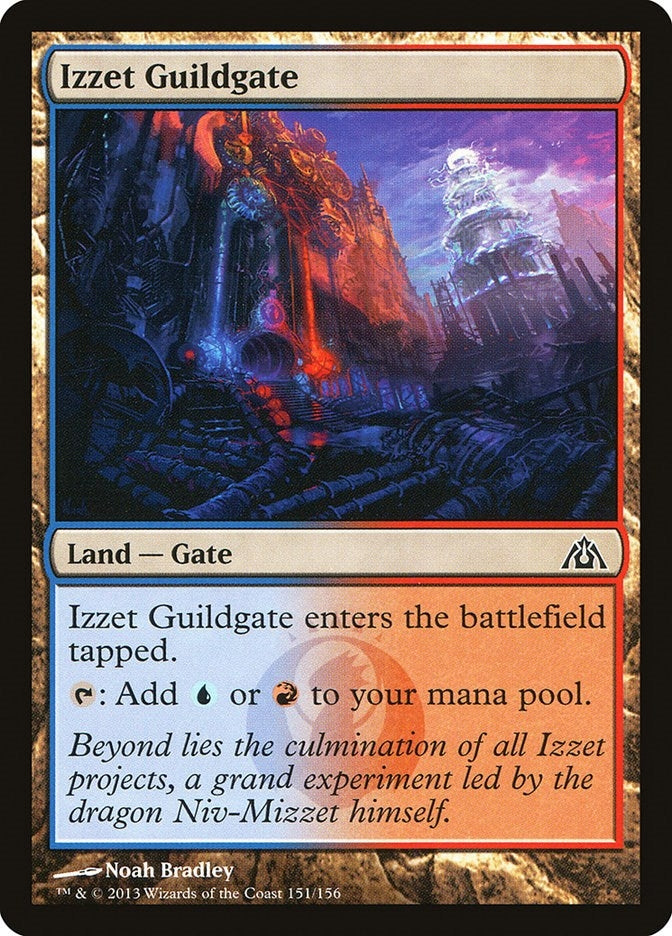 Image for Izzet Guildgate (151) (Dragon's Maze) - Magic: The Gathering