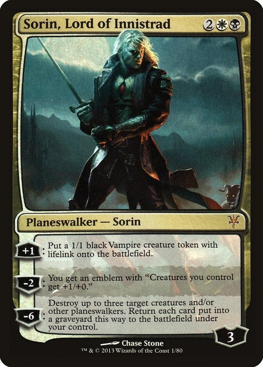 Image for Sorin, Lord of Innistrad (1) (Duel Decks: Sorin vs. Tibalt) - Magic: The Gathering