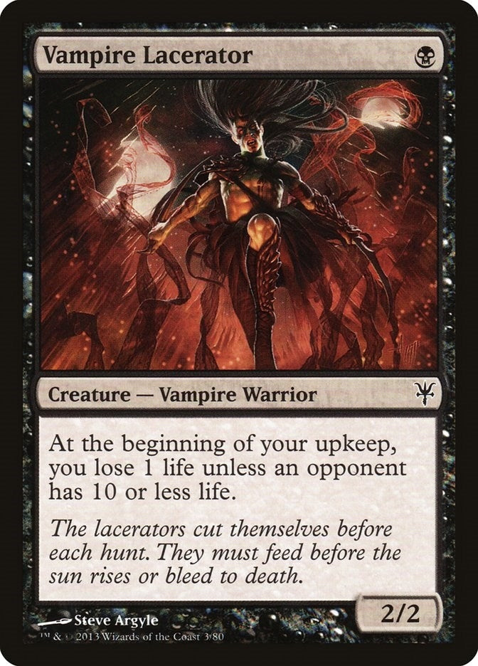 Image for Vampire Lacerator (3) (Duel Decks: Sorin vs. Tibalt) - Magic: The Gathering