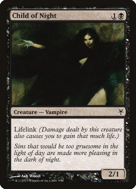 Image for Child of Night (5) (Duel Decks: Sorin vs. Tibalt) - Magic: The Gathering