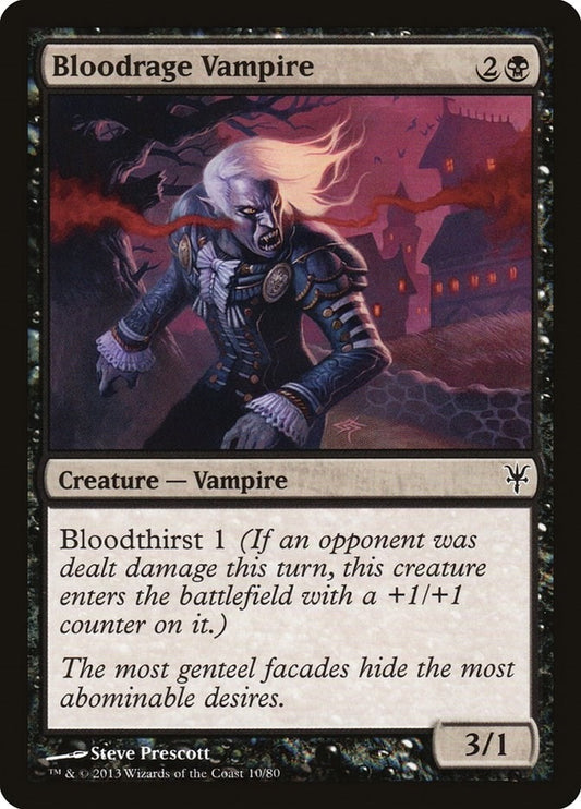 Image for Bloodrage Vampire (10) (Duel Decks: Sorin vs. Tibalt) - Magic: The Gathering