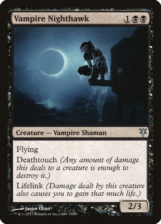Image for Vampire Nighthawk (12) (Duel Decks: Sorin vs. Tibalt) - Magic: The Gathering