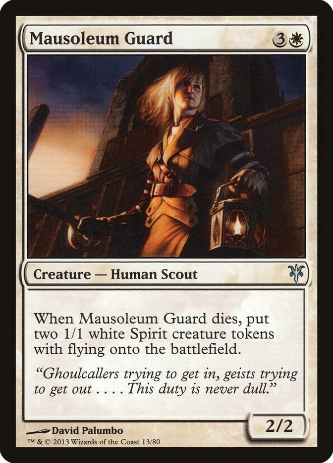 Image for Mausoleum Guard (13) (Duel Decks: Sorin vs. Tibalt) - Magic: The Gathering