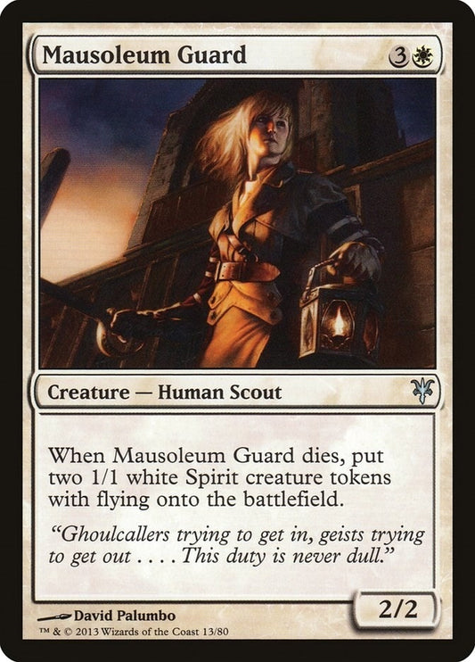 Image for Mausoleum Guard (13) (Duel Decks: Sorin vs. Tibalt) - Magic: The Gathering
