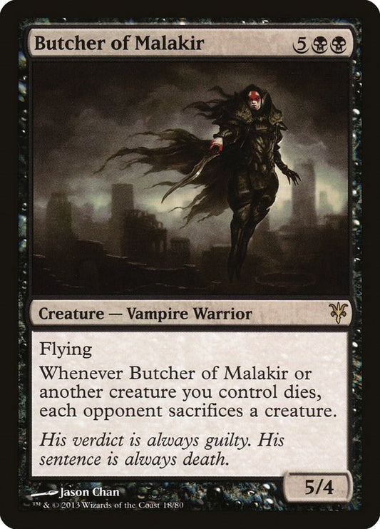 Image for Butcher of Malakir (18) (Duel Decks: Sorin vs. Tibalt) - Magic: The Gathering