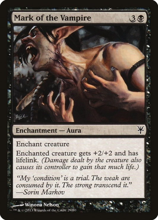 Image for Mark of the Vampire (29) (Duel Decks: Sorin vs. Tibalt) - Magic: The Gathering
