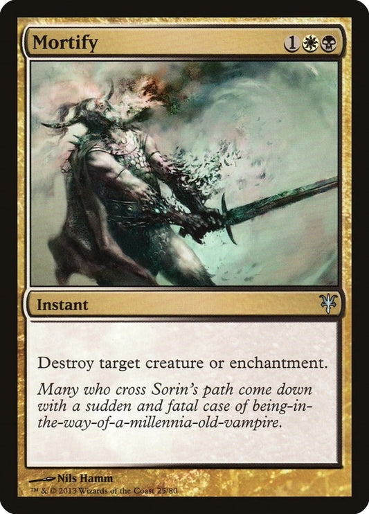 Image for Mortify (25) (Duel Decks: Sorin vs. Tibalt) - Magic: The Gathering