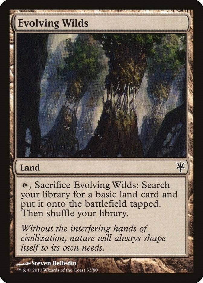 Image for Evolving Wilds (33) (Duel Decks: Sorin vs. Tibalt) - Magic: The Gathering