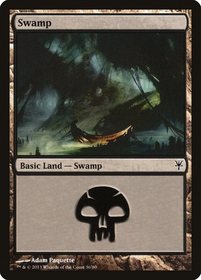 Image for Swamp (36) (36) (Duel Decks: Sorin vs. Tibalt) - Magic: The Gathering