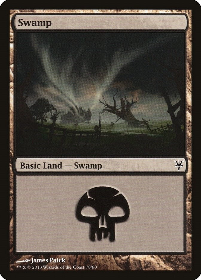 Image for Swamp (78) (78) (Duel Decks: Sorin vs. Tibalt) - Magic: The Gathering