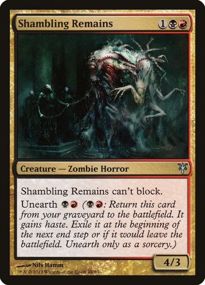 Image for Shambling Remains (48) (Duel Decks: Sorin vs. Tibalt) - Magic: The Gathering