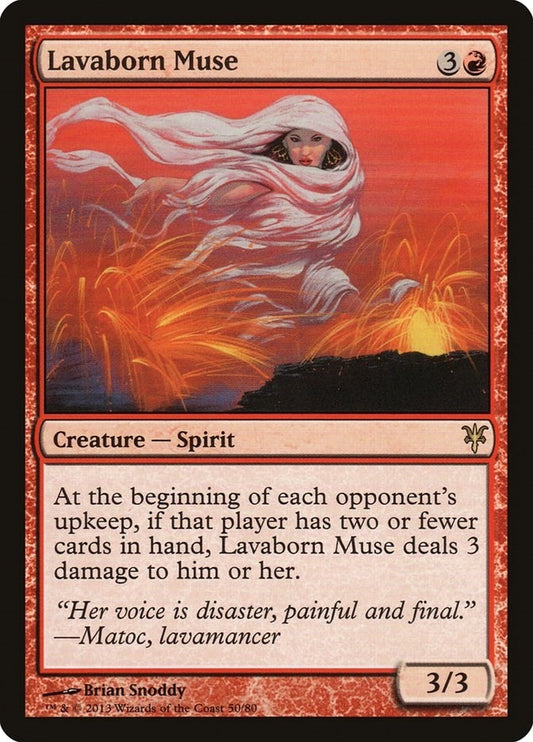 Image for Lavaborn Muse (50) (Duel Decks: Sorin vs. Tibalt) - Magic: The Gathering