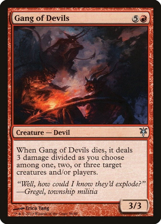 Image for Gang of Devils (56) (Duel Decks: Sorin vs. Tibalt) - Magic: The Gathering