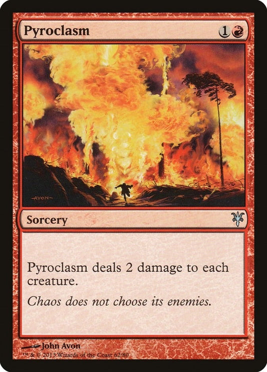 Image for Pyroclasm (62) (Duel Decks: Sorin vs. Tibalt) - Magic: The Gathering