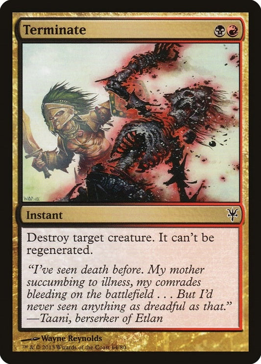 Image for Terminate (64) (Duel Decks: Sorin vs. Tibalt) - Magic: The Gathering