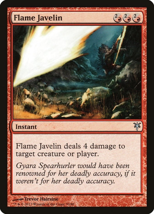 Image for Flame Javelin (70) (Duel Decks: Sorin vs. Tibalt) - Magic: The Gathering