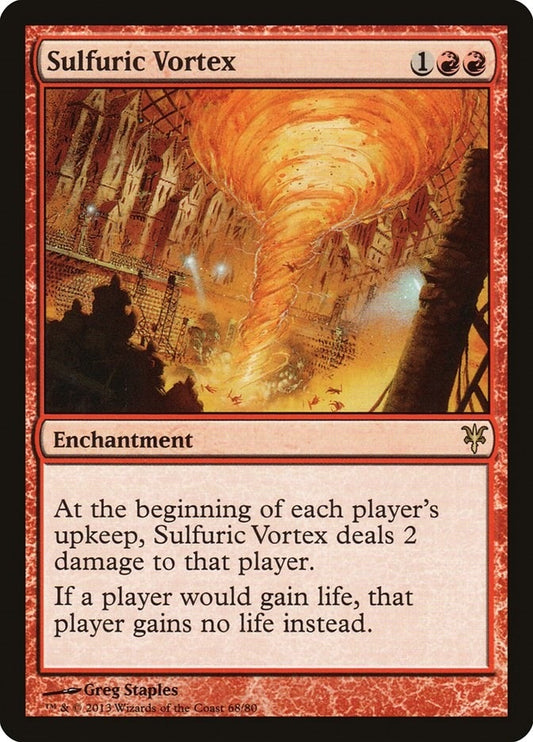 Image for Sulfuric Vortex (68) (Duel Decks: Sorin vs. Tibalt) - Magic: The Gathering