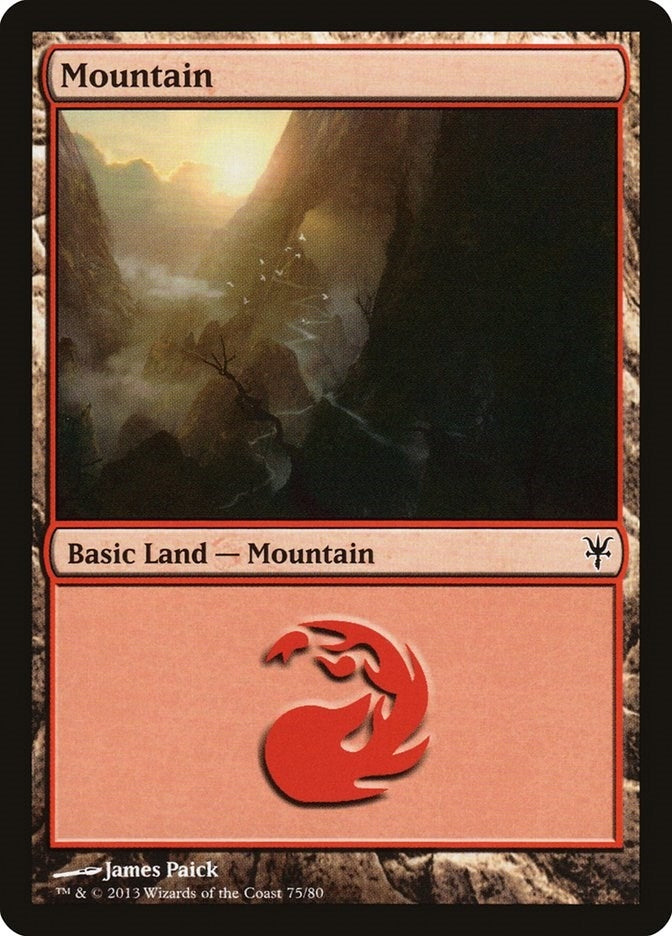 Image for Mountain (75) (75) (Duel Decks: Sorin vs. Tibalt) - Magic: The Gathering