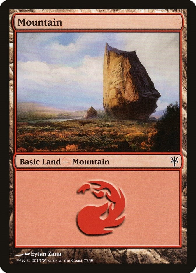 Image for Mountain (77) (77) (Duel Decks: Sorin vs. Tibalt) - Magic: The Gathering