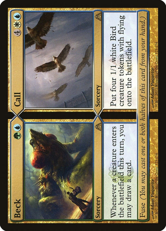 Image for Beck // Call (123) (Dragon's Maze) - Magic: The Gathering