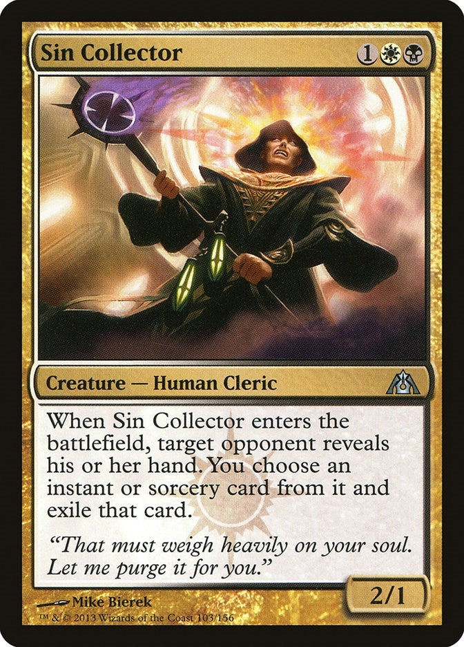 Image for Sin Collector (103) (Dragon's Maze) - Magic: The Gathering