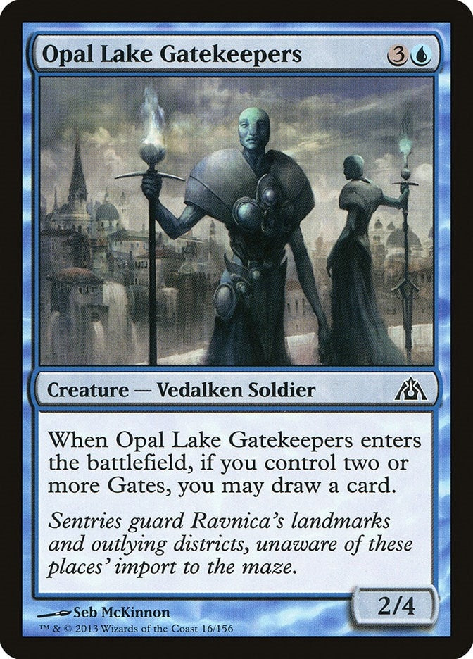 Image for Opal Lake Gatekeepers (16) (Dragon's Maze) - Magic: The Gathering