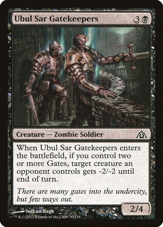 Image for Ubul Sar Gatekeepers (30) (Dragon's Maze) - Magic: The Gathering