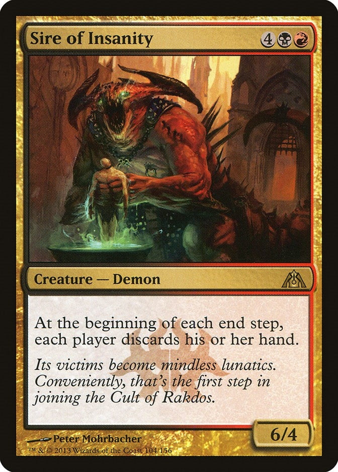 Image for Sire of Insanity (104) (Dragon's Maze) - Magic: The Gathering