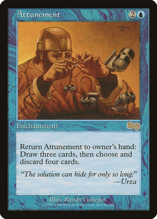 Image for Attunement (61) (Urza's Saga) - Magic: The Gathering