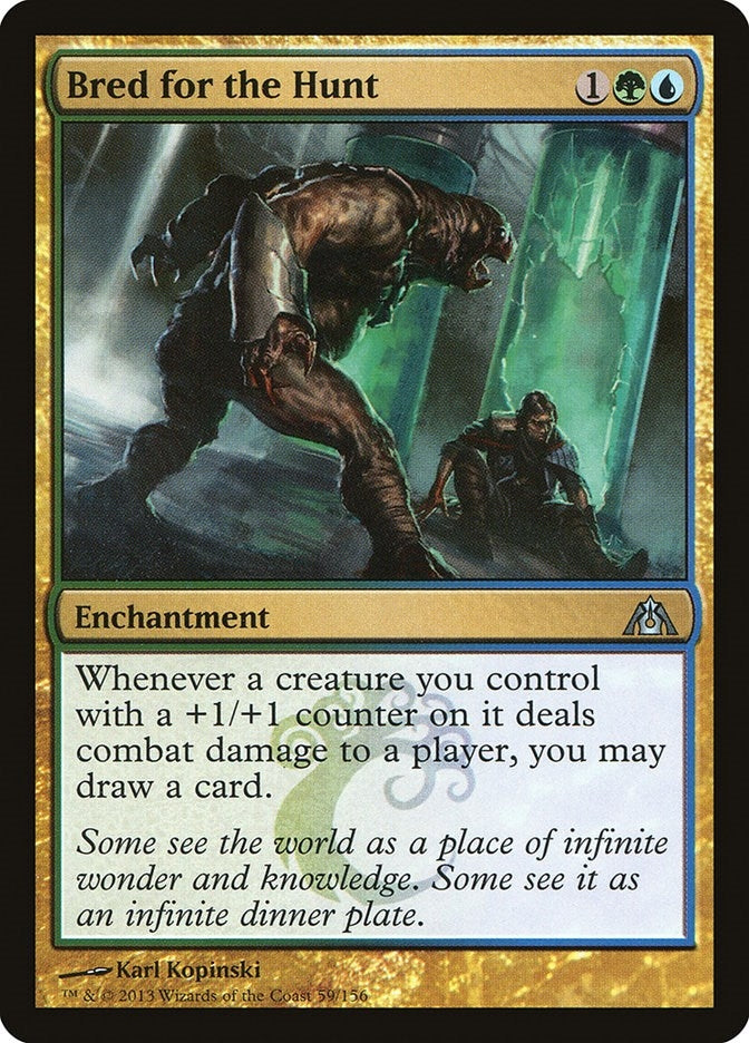 Image for Bred for the Hunt (59) (Dragon's Maze) - Magic: The Gathering