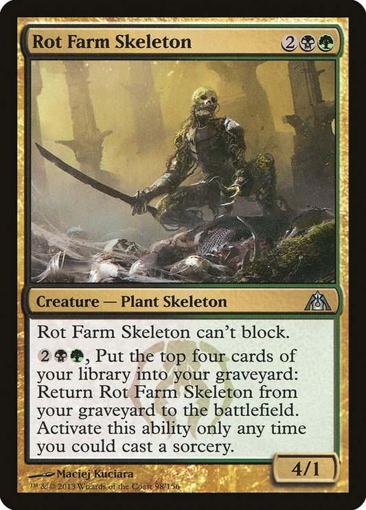 Image for Rot Farm Skeleton (98) (Dragon's Maze) - Magic: The Gathering