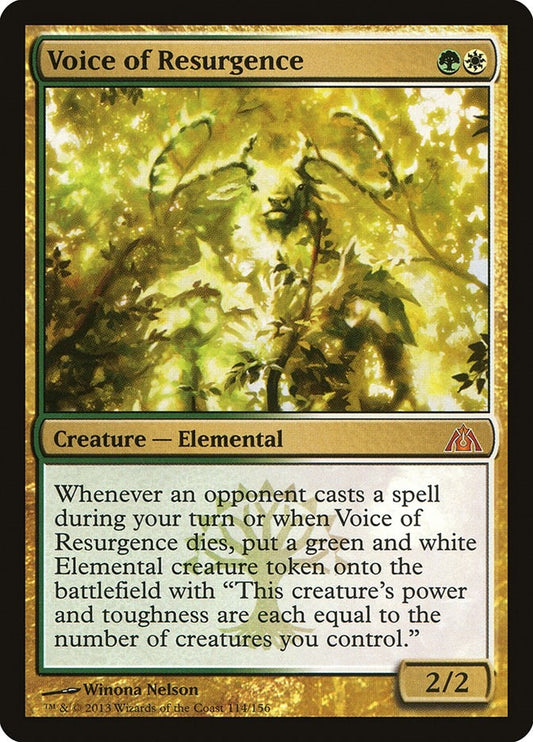 Image for Voice of Resurgence (114) (Dragon's Maze) - Magic: The Gathering