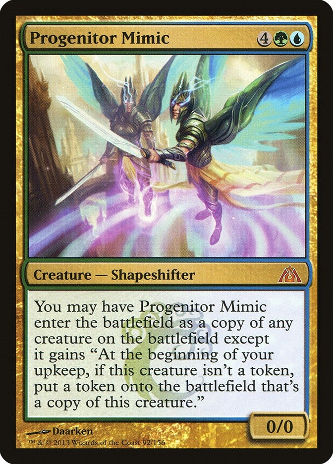 Image for Progenitor Mimic (92) (Dragon's Maze) - Magic: The Gathering
