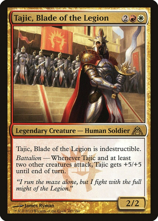 Image for Tajic, Blade of the Legion (107) (Dragon's Maze) - Magic: The Gathering