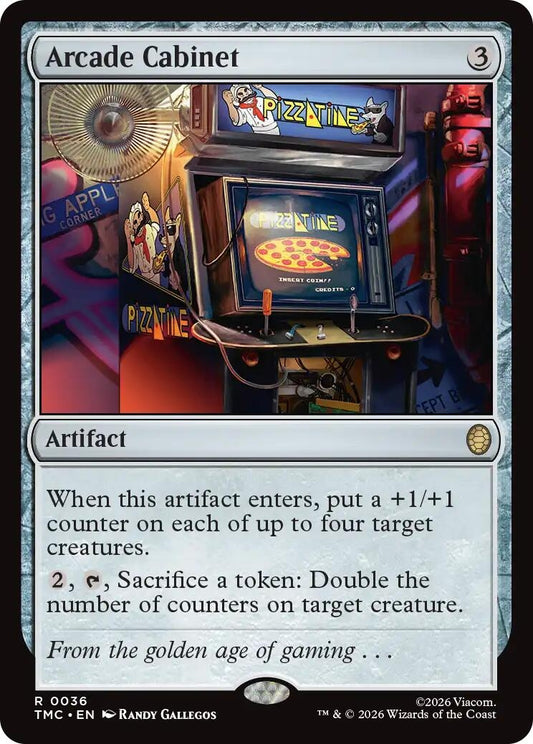 Image for Arcade Cabinet (36) (Teenage Mutant Ninja Turtles) - Magic: The Gathering