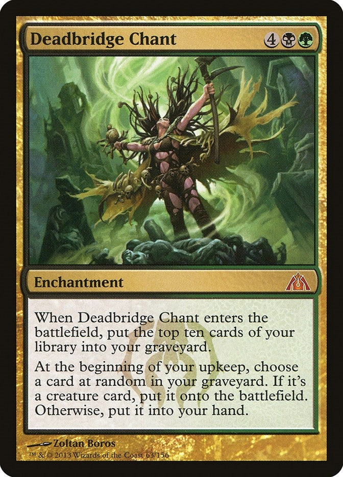 Image for Deadbridge Chant (63) (Dragon's Maze) - Magic: The Gathering