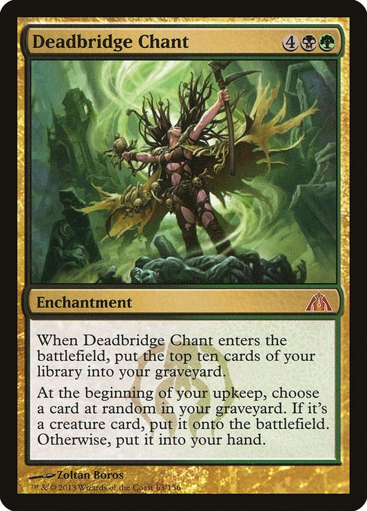 Image for Deadbridge Chant (63) (Dragon's Maze) - Magic: The Gathering