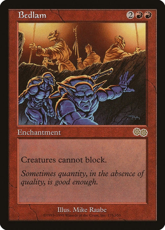 Image for Bedlam (175) (Urza's Saga) - Magic: The Gathering