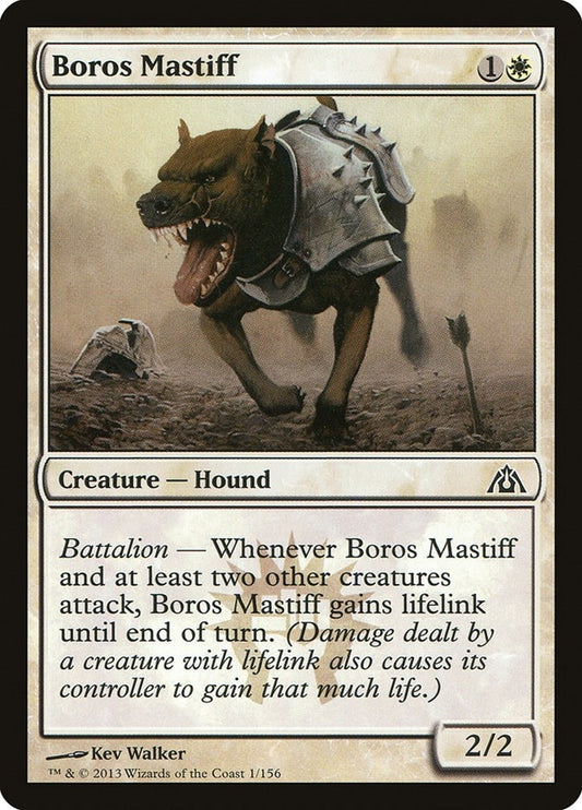 Image for Boros Mastiff (1) (Dragon's Maze) - Magic: The Gathering