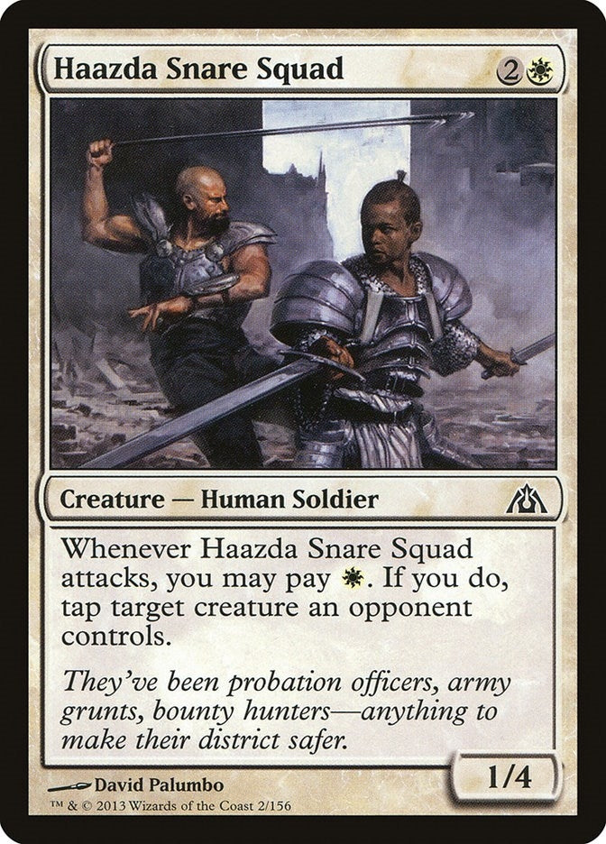Image for Haazda Snare Squad (2) (Dragon's Maze) - Magic: The Gathering